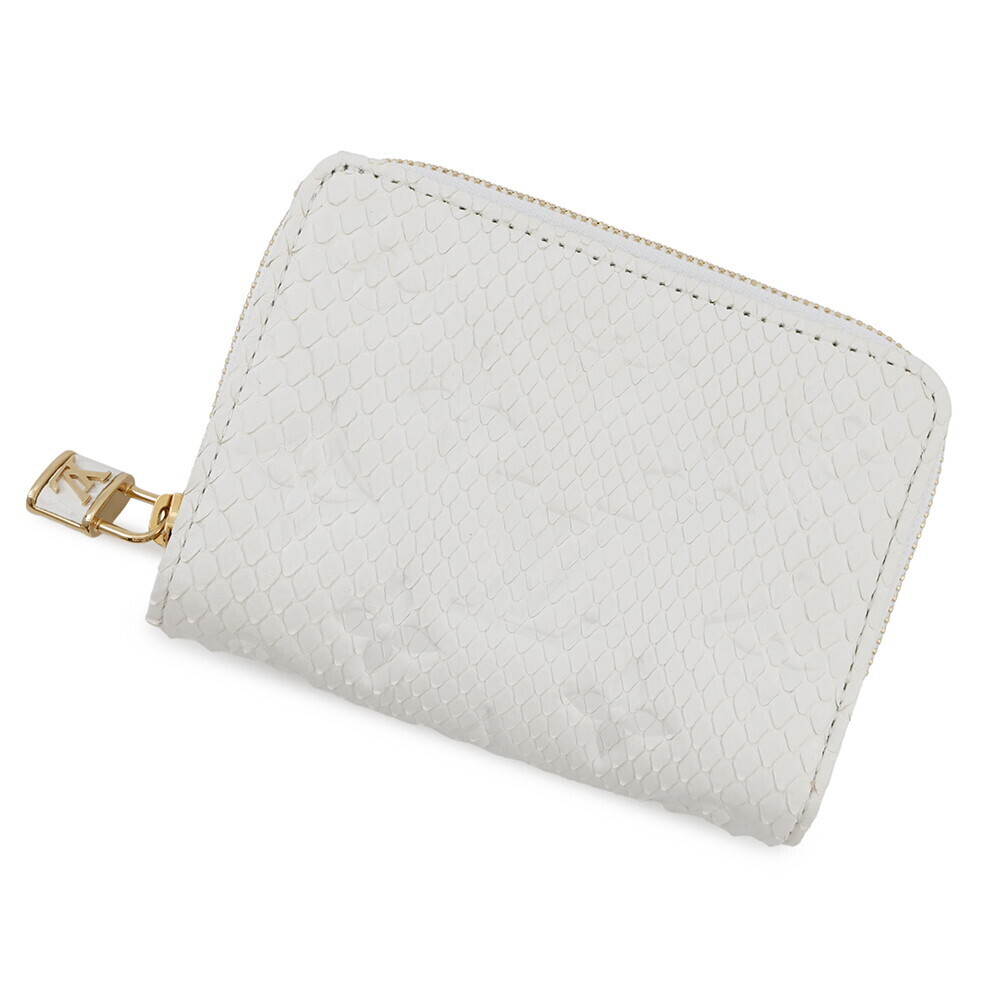Louis Vuitton Monogram Python Bifold Wallet Porte… - image 1